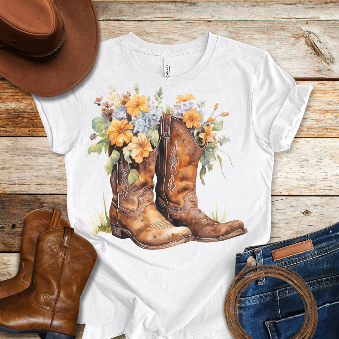 Purslane Boots T-Shirt