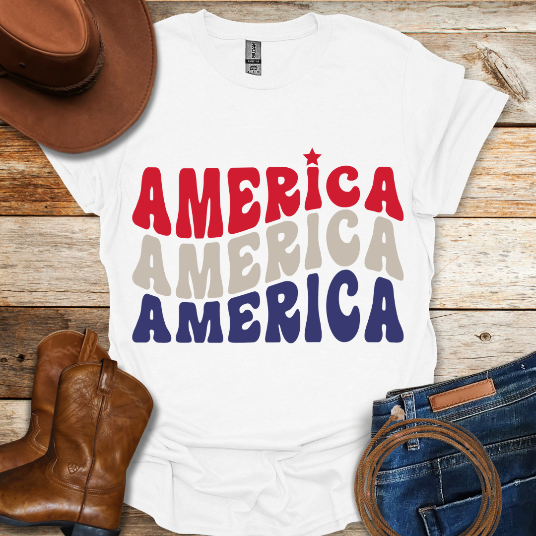 Wavy America T-Shirt