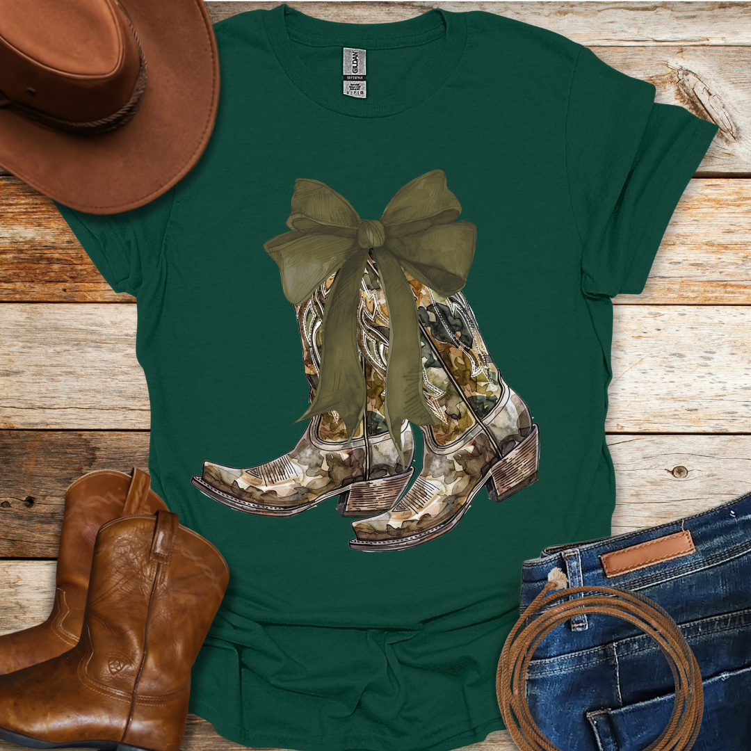 Camo Boots T-Shirt