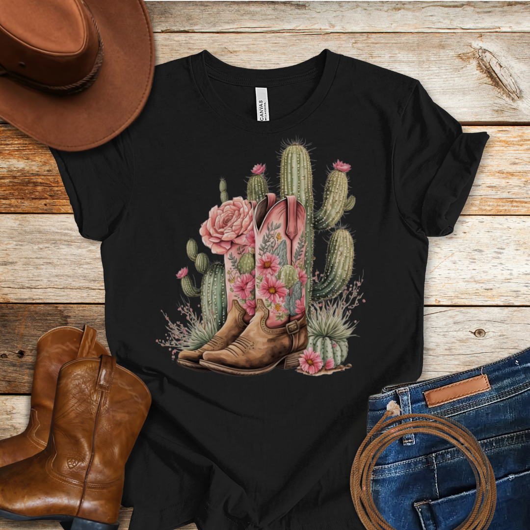 Cactus n' Boots T-Shirt
