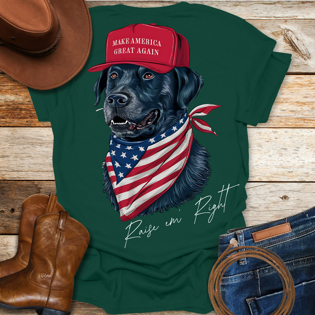 MAGA Black Lab T-Shirt