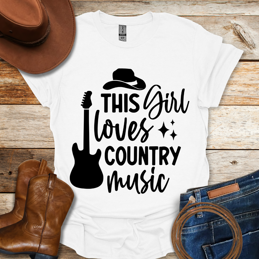 Country Music Love T-Shirt