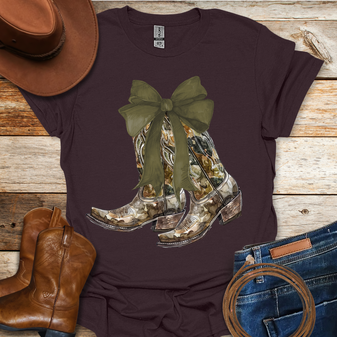 Camo Boots T-Shirt
