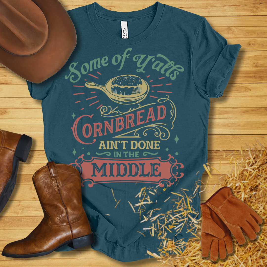 Cornbread Ain't Done T-Shirt (Colored Edition)