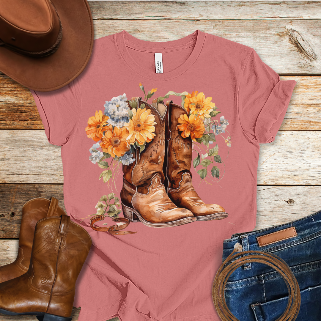Marigold Boots T-Shirt