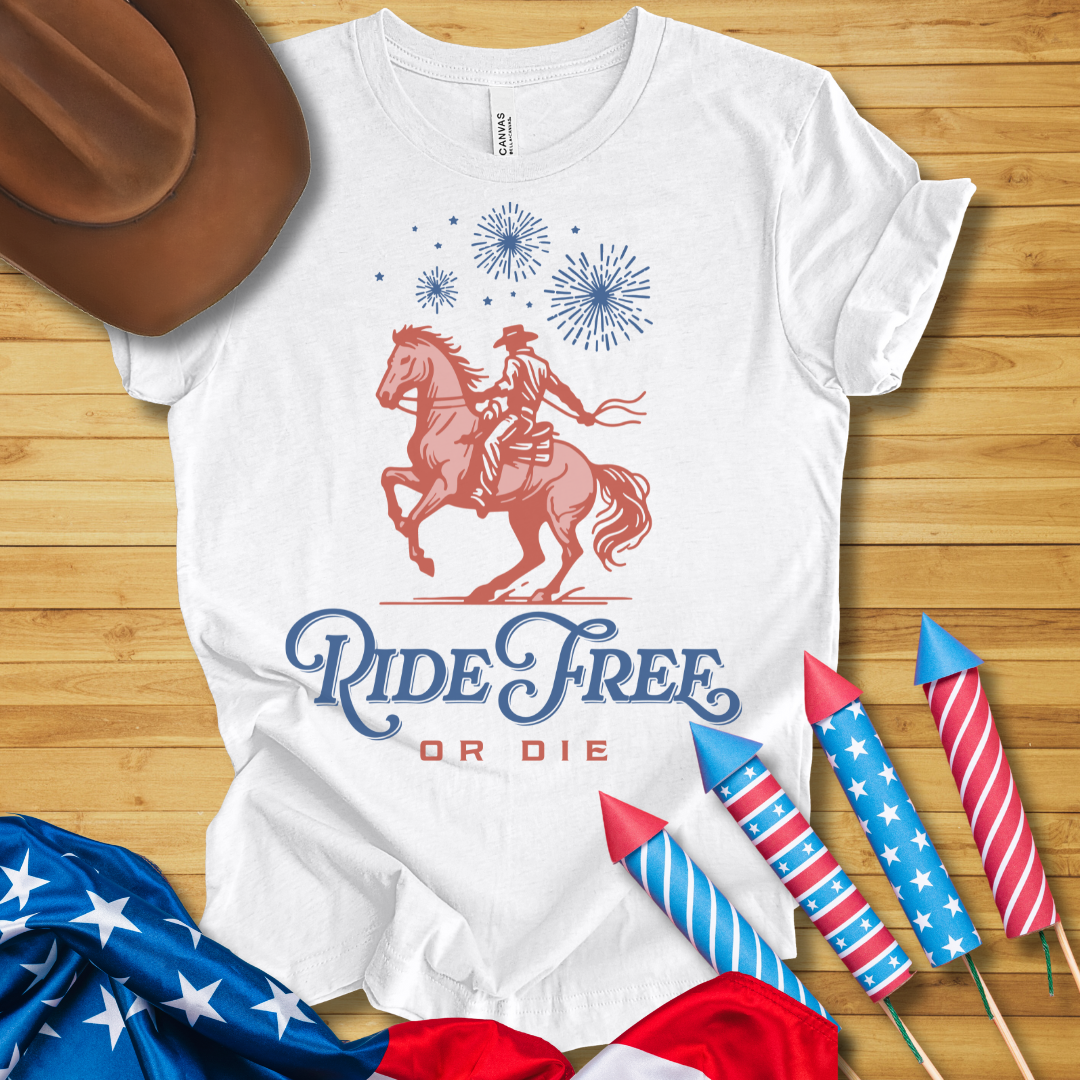 Ride Free T-Shirt (Red Ver.)