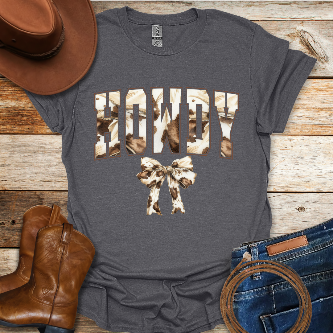 Howdy T-Shirt (cow skin)