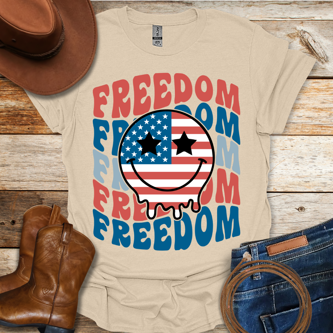Smiley Freedom T-Shirt