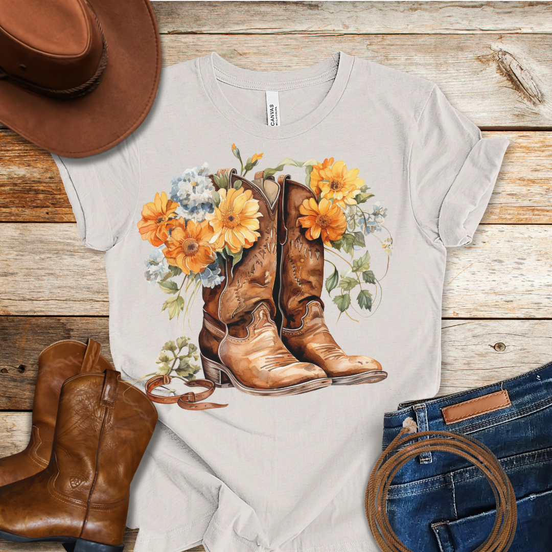 Marigold Boots T-Shirt