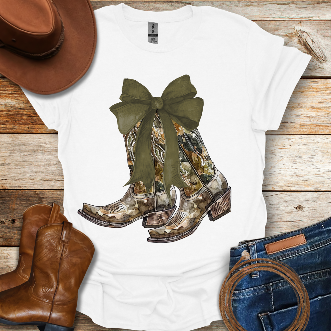 Camo Boots T-Shirt