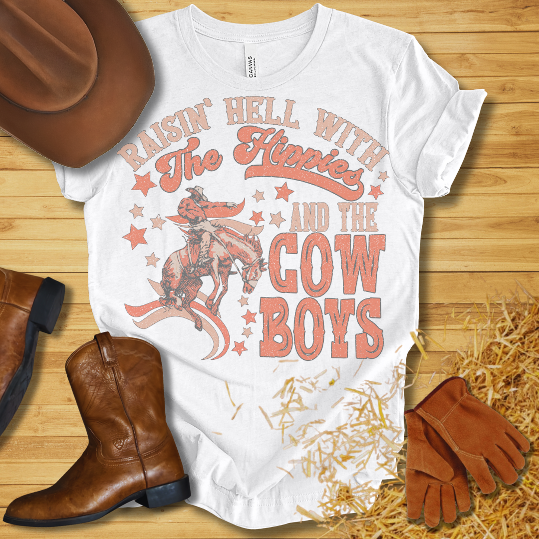 Raising Hell with Hippies T-Shirt