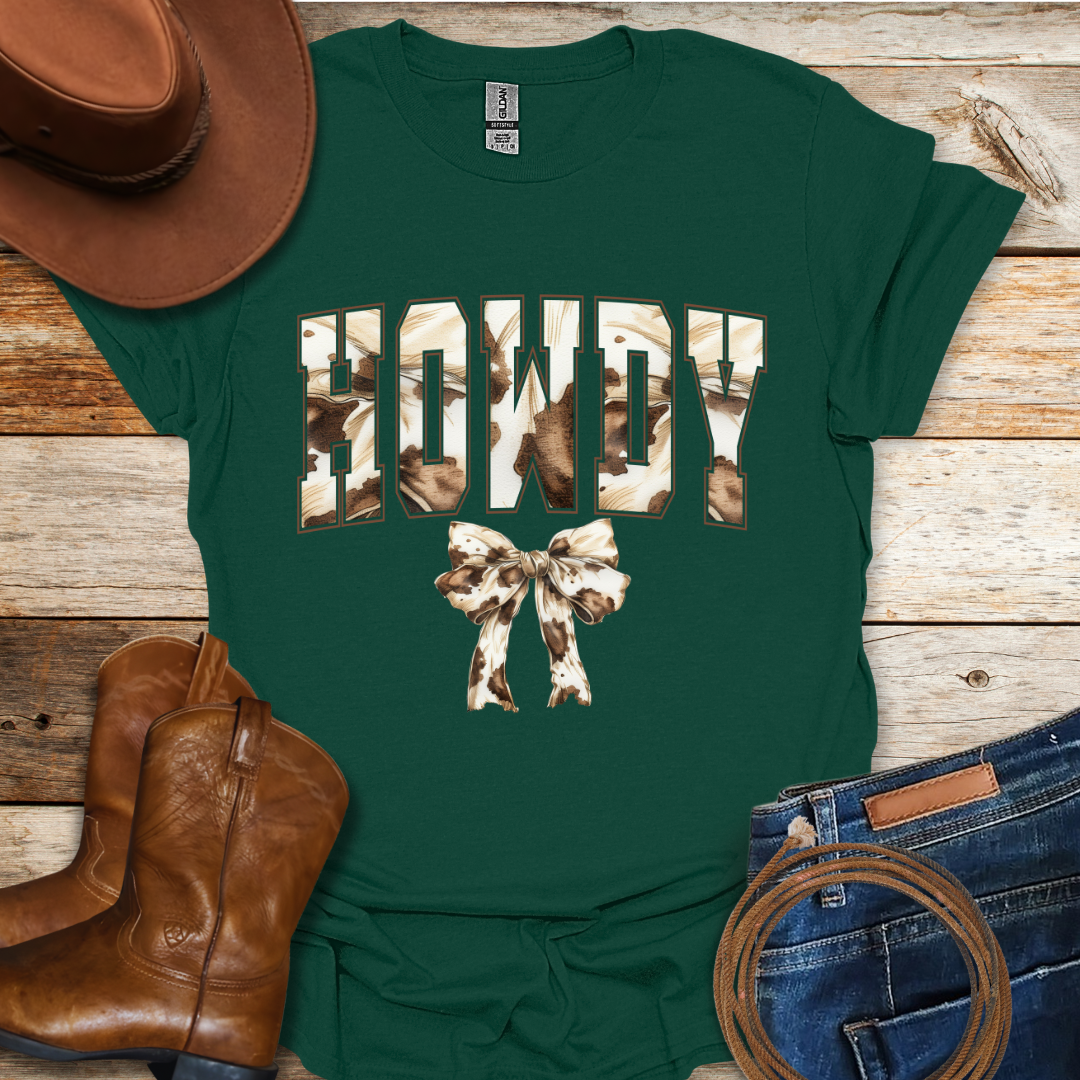 Howdy T-Shirt (cow skin)