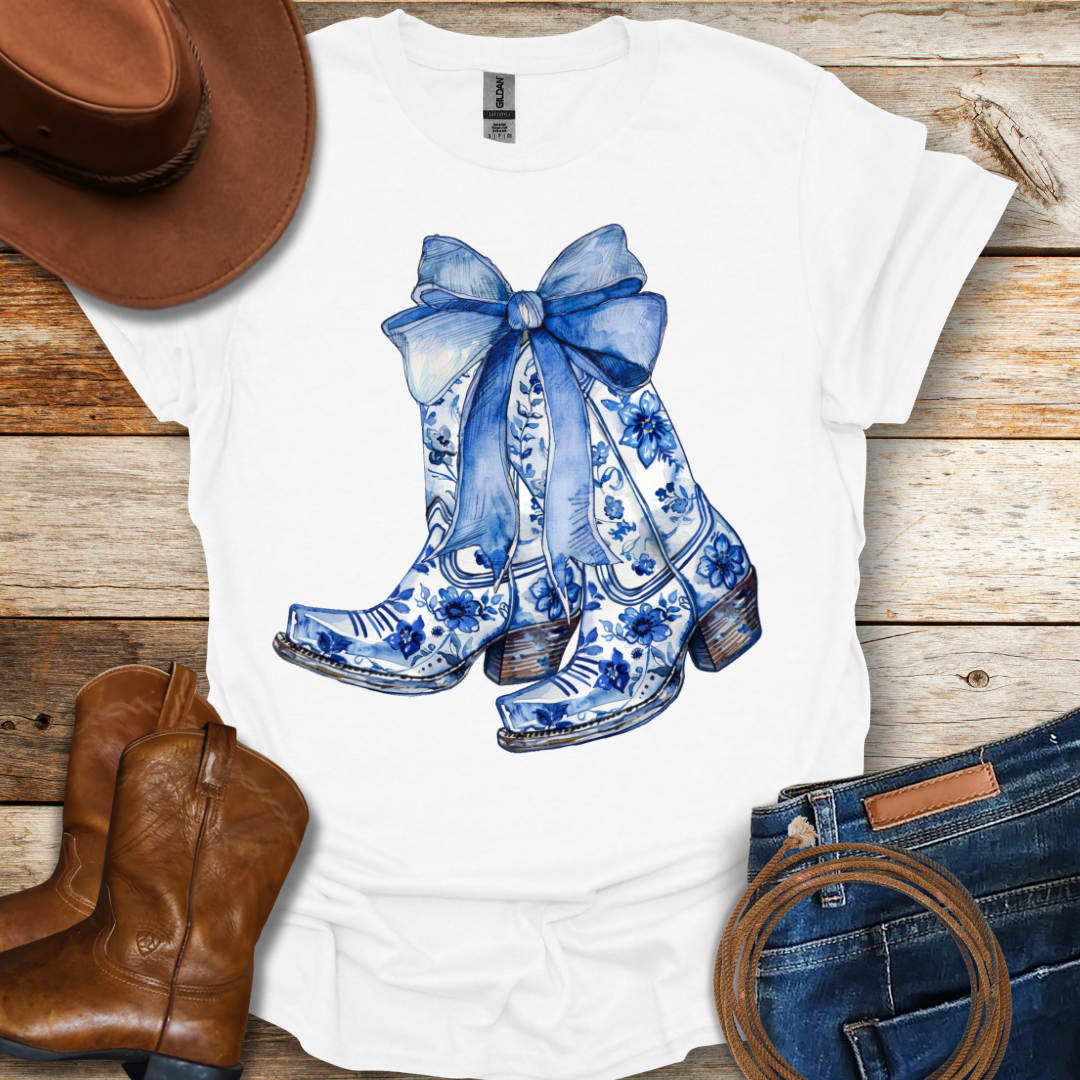 Blue Boots T-Shirt