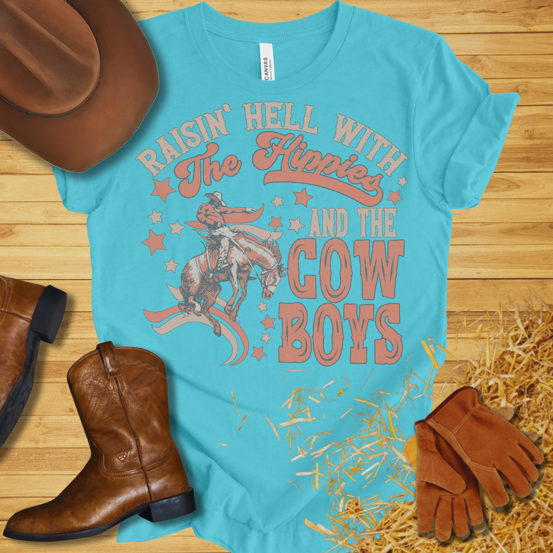 Raising Hell with Hippies T-Shirt