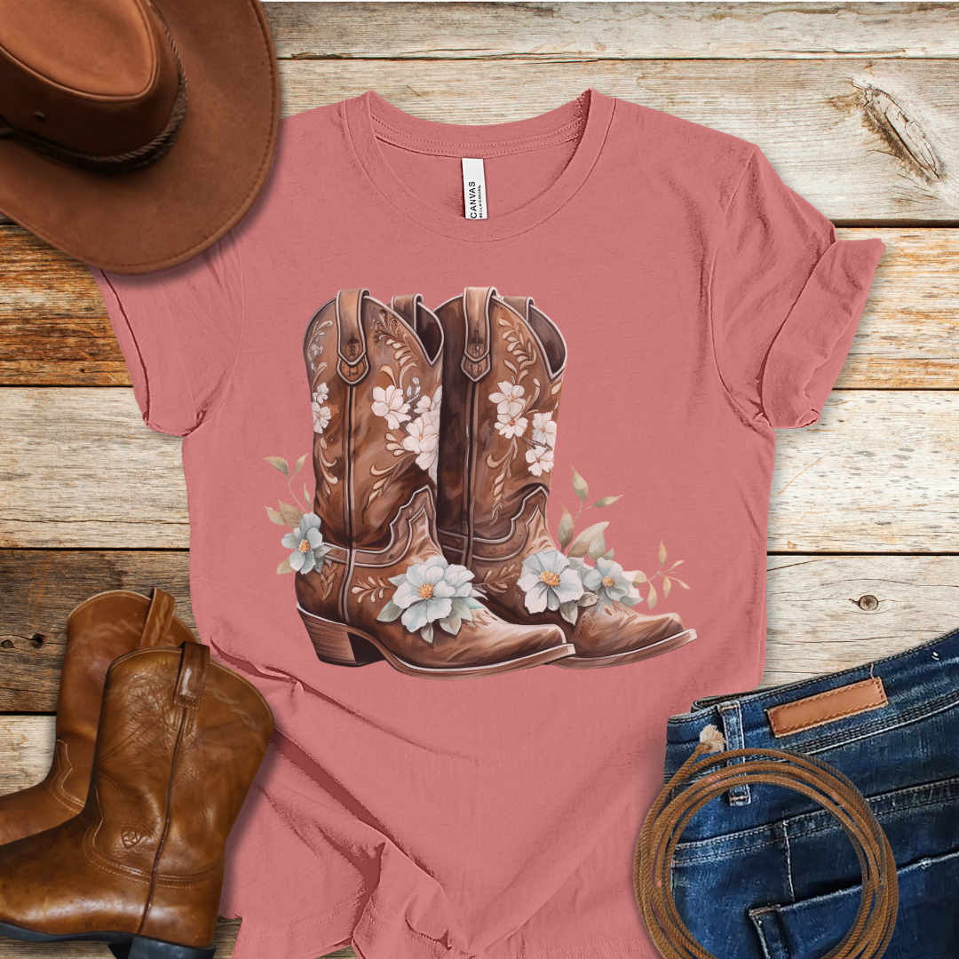 Anemone Boots T-Shirt