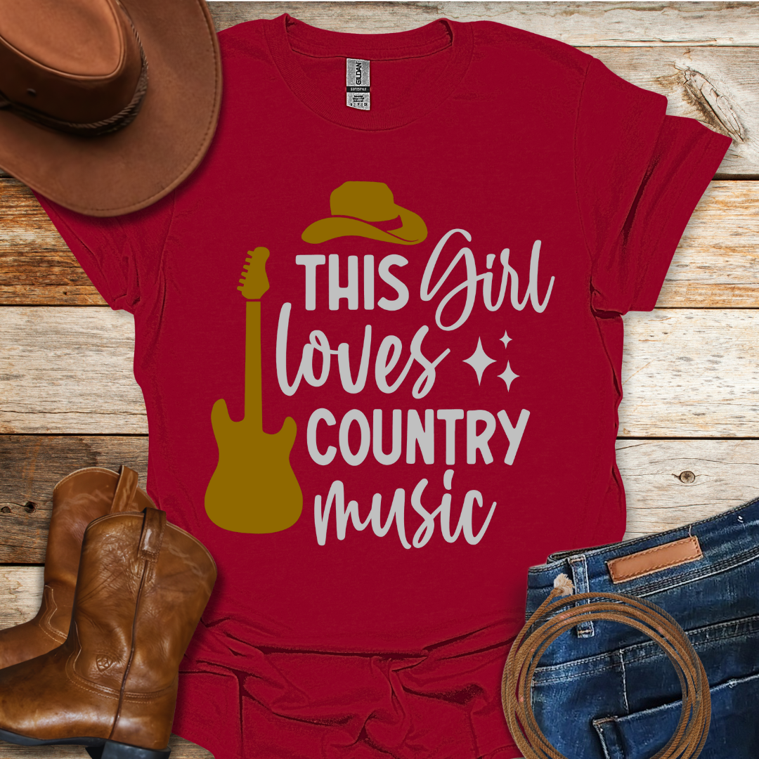 Country Music Love T-Shirt