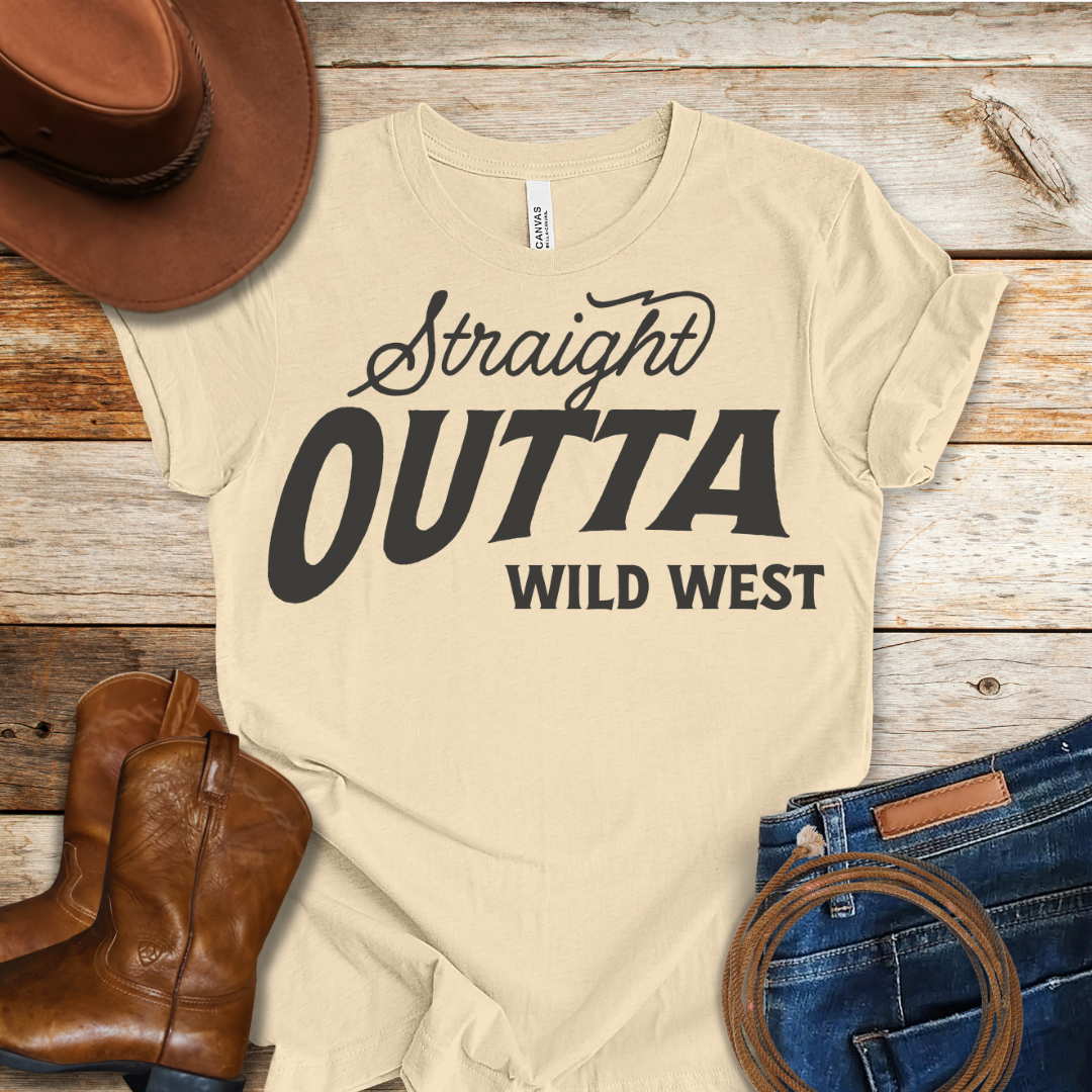 Straight Outta Wild West T-Shirt