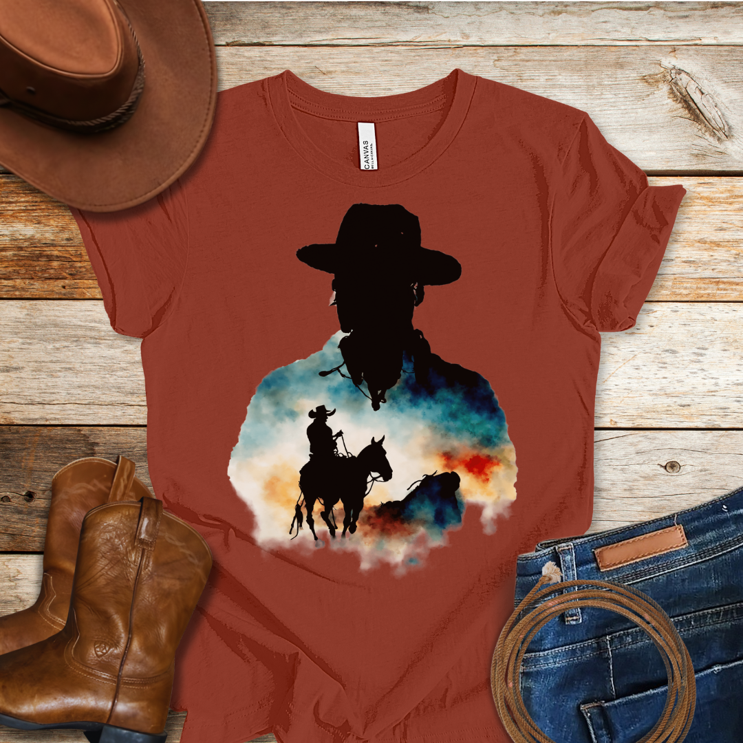 Rolling Cowboy T-Shirt