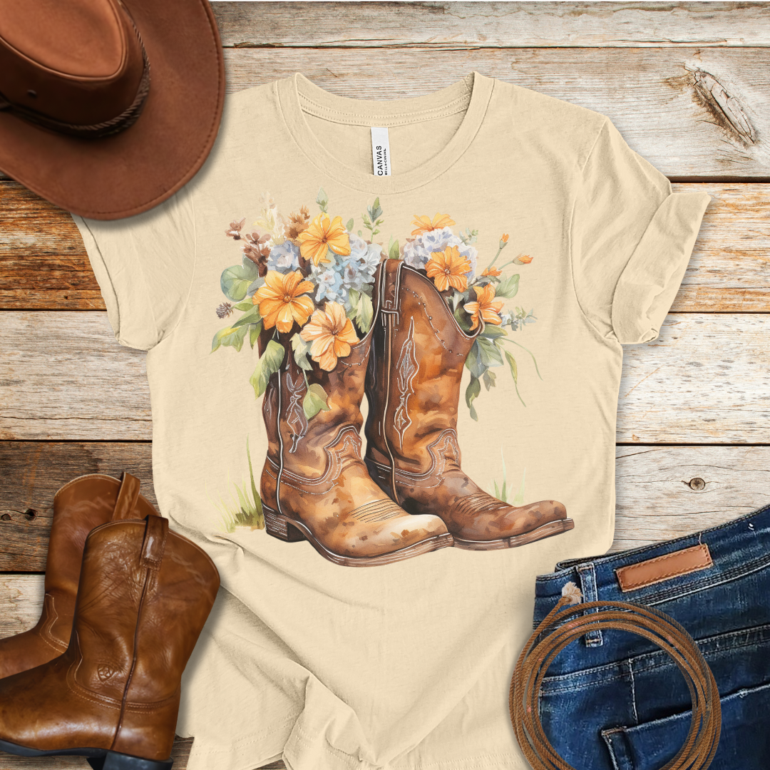 Purslane Boots T-Shirt