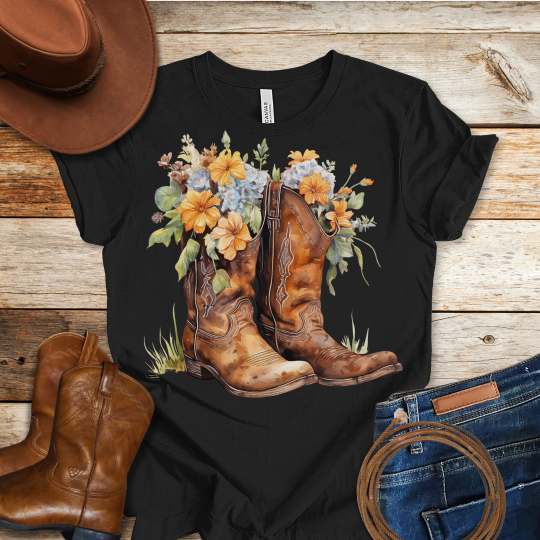 Purslane Boots T-Shirt