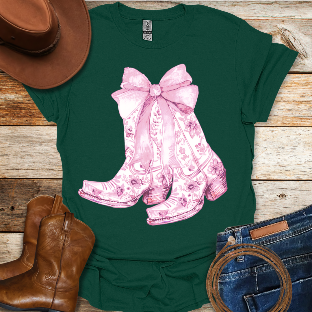 Pink Boots T-Shirt