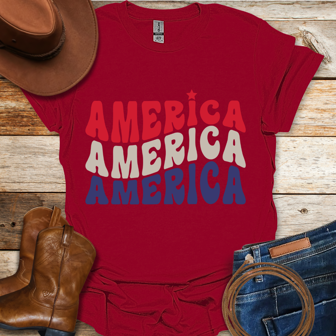 Wavy America T-Shirt