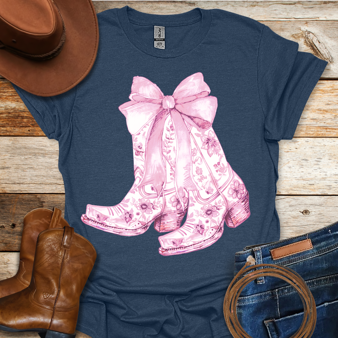 Pink Boots T-Shirt