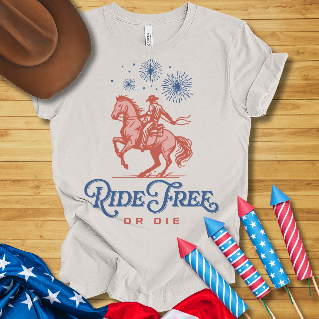 Ride Free T-Shirt (Red Ver.)