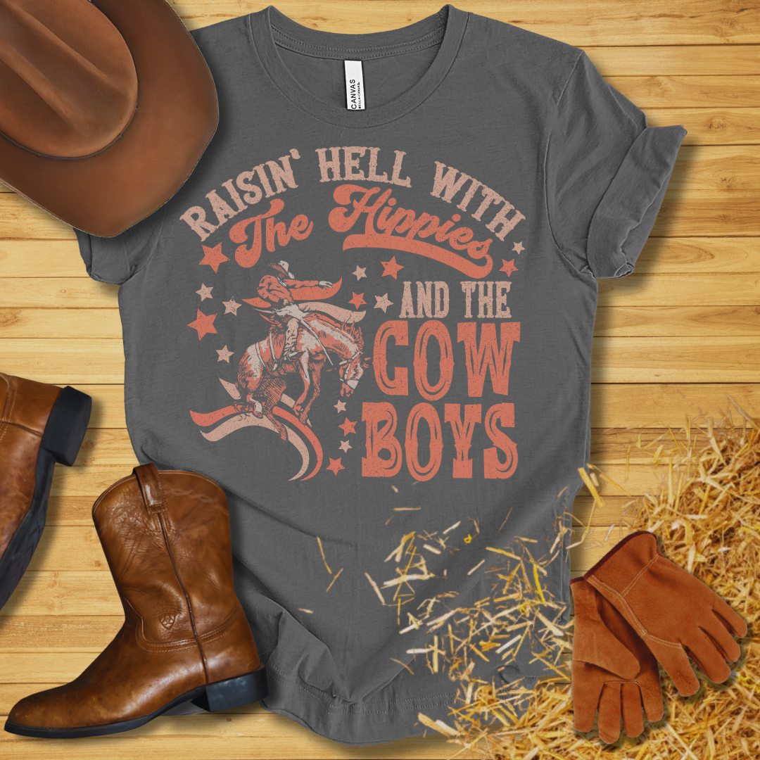 Raising Hell with Hippies T-Shirt