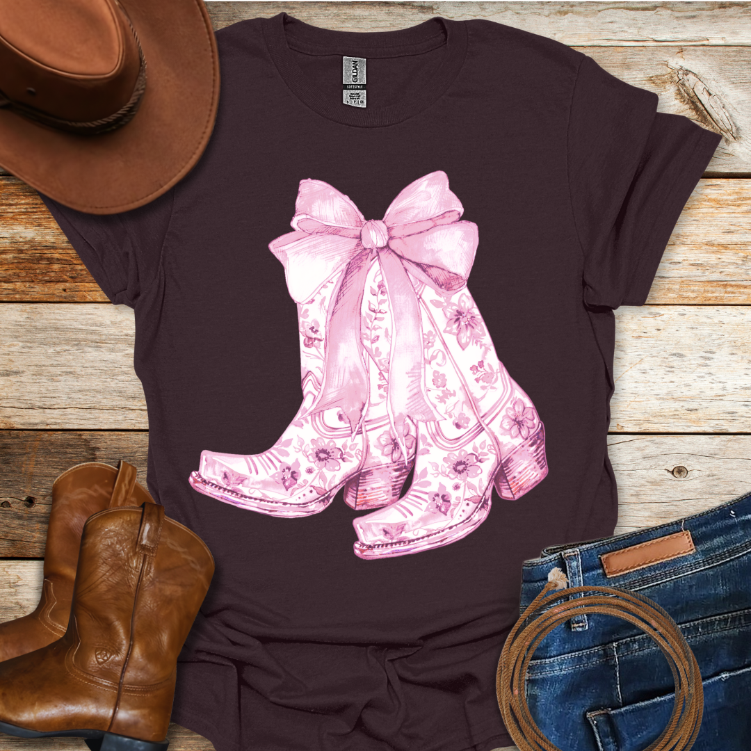 Pink Boots T-Shirt