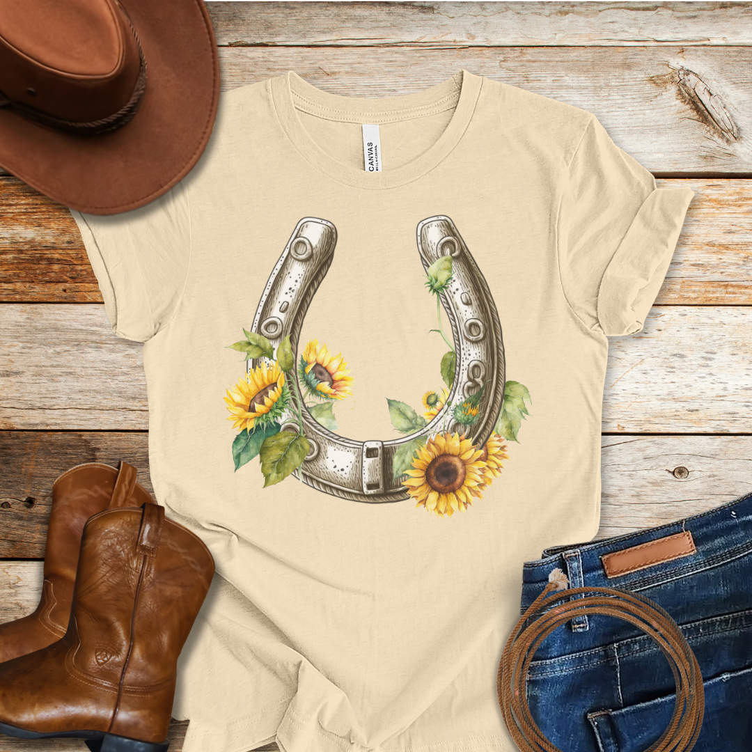 Horseshoes & Daisies T-Shirt