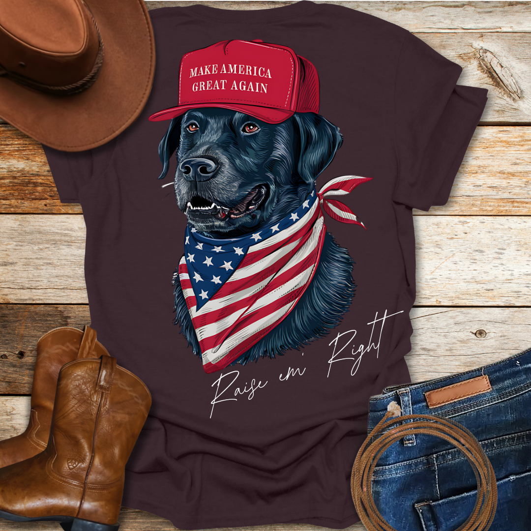 MAGA Black Lab T-Shirt