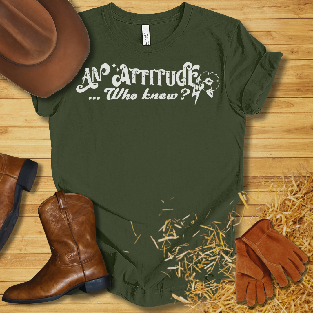 Attitude T-Shirt (Front & Back)