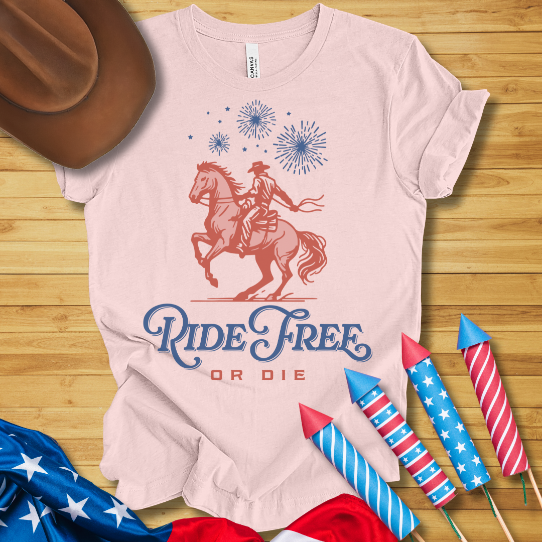 Ride Free T-Shirt (Red Ver.)