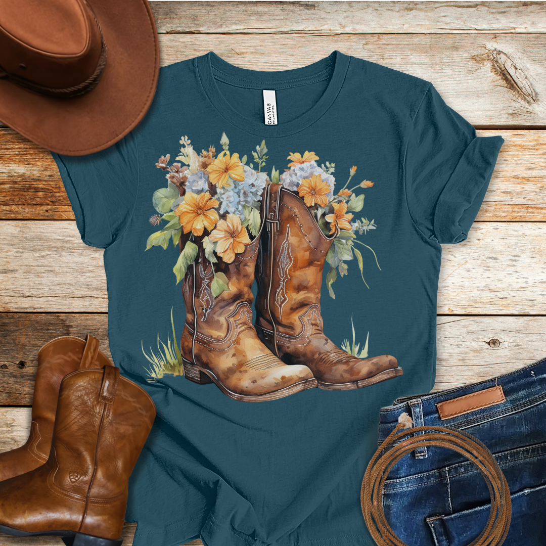 Purslane Boots T-Shirt