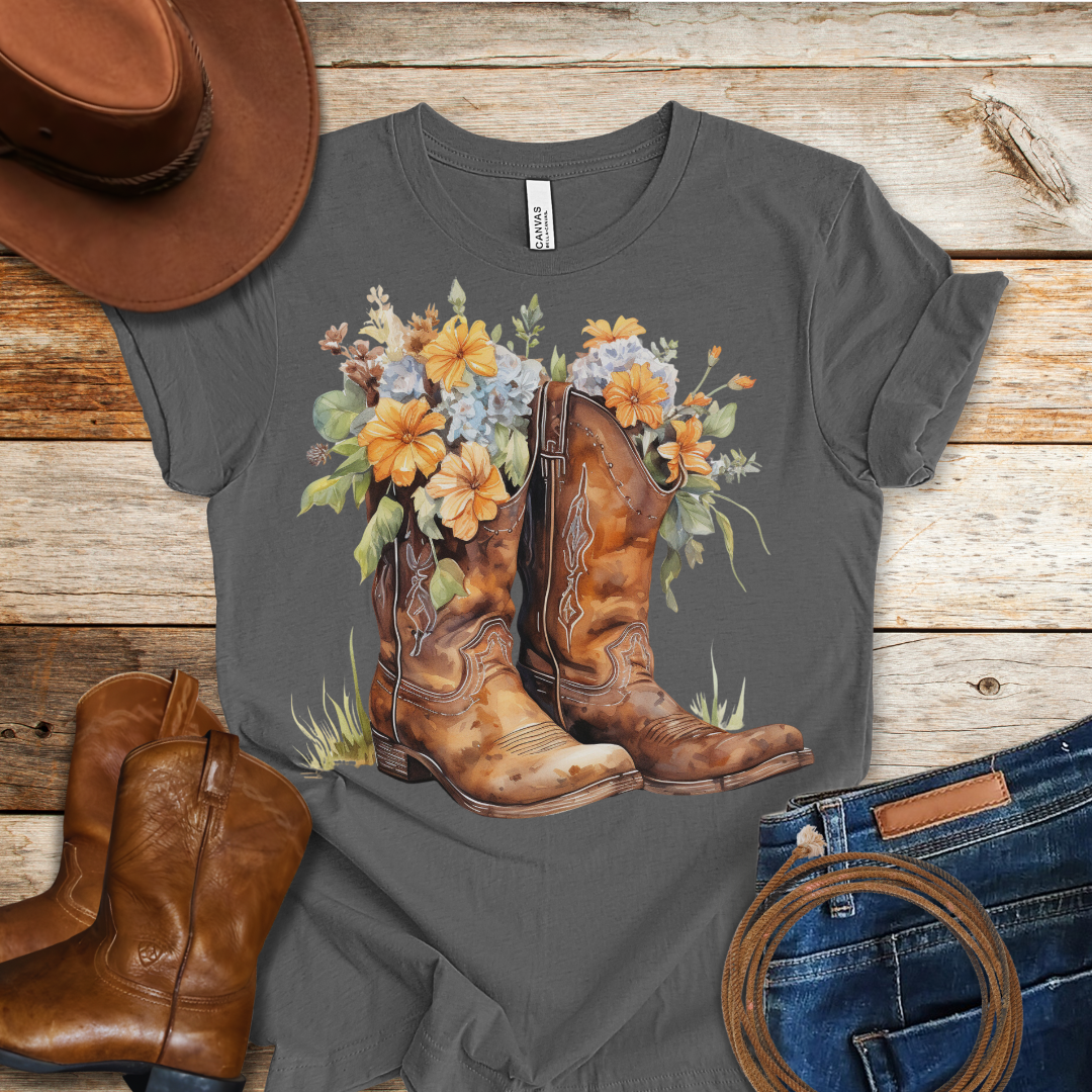 Purslane Boots T-Shirt
