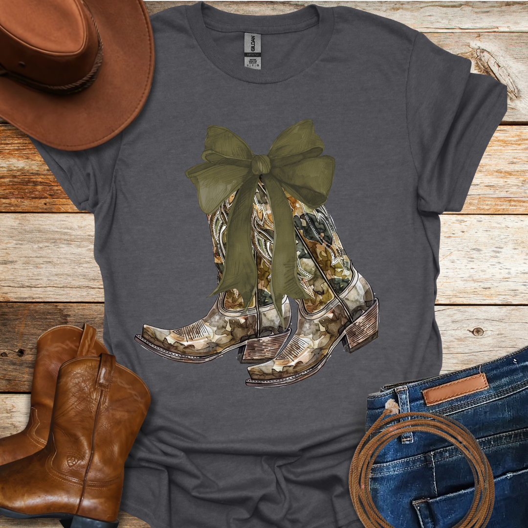 Camo Boots T-Shirt