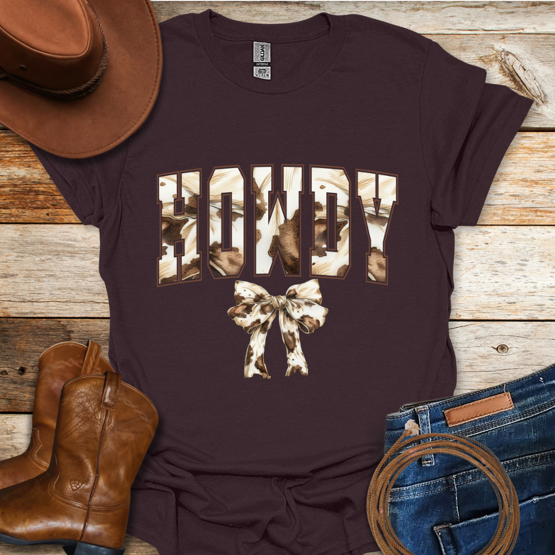 Howdy T-Shirt (cow skin)