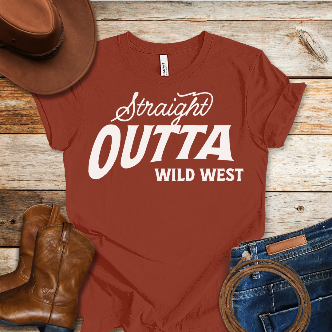 Straight Outta Wild West T-Shirt