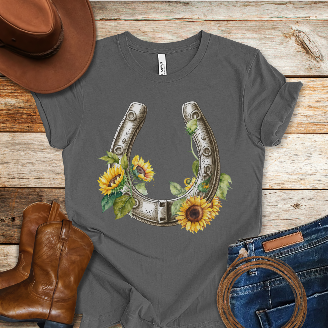 Horseshoes & Daisies T-Shirt