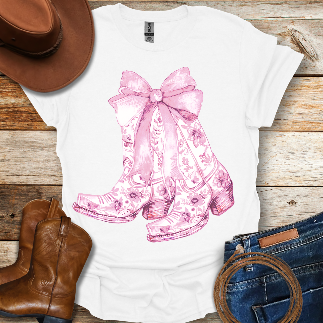 Pink Boots T-Shirt