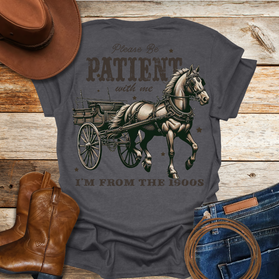 Patient With Me T-Shirt (Back Print)