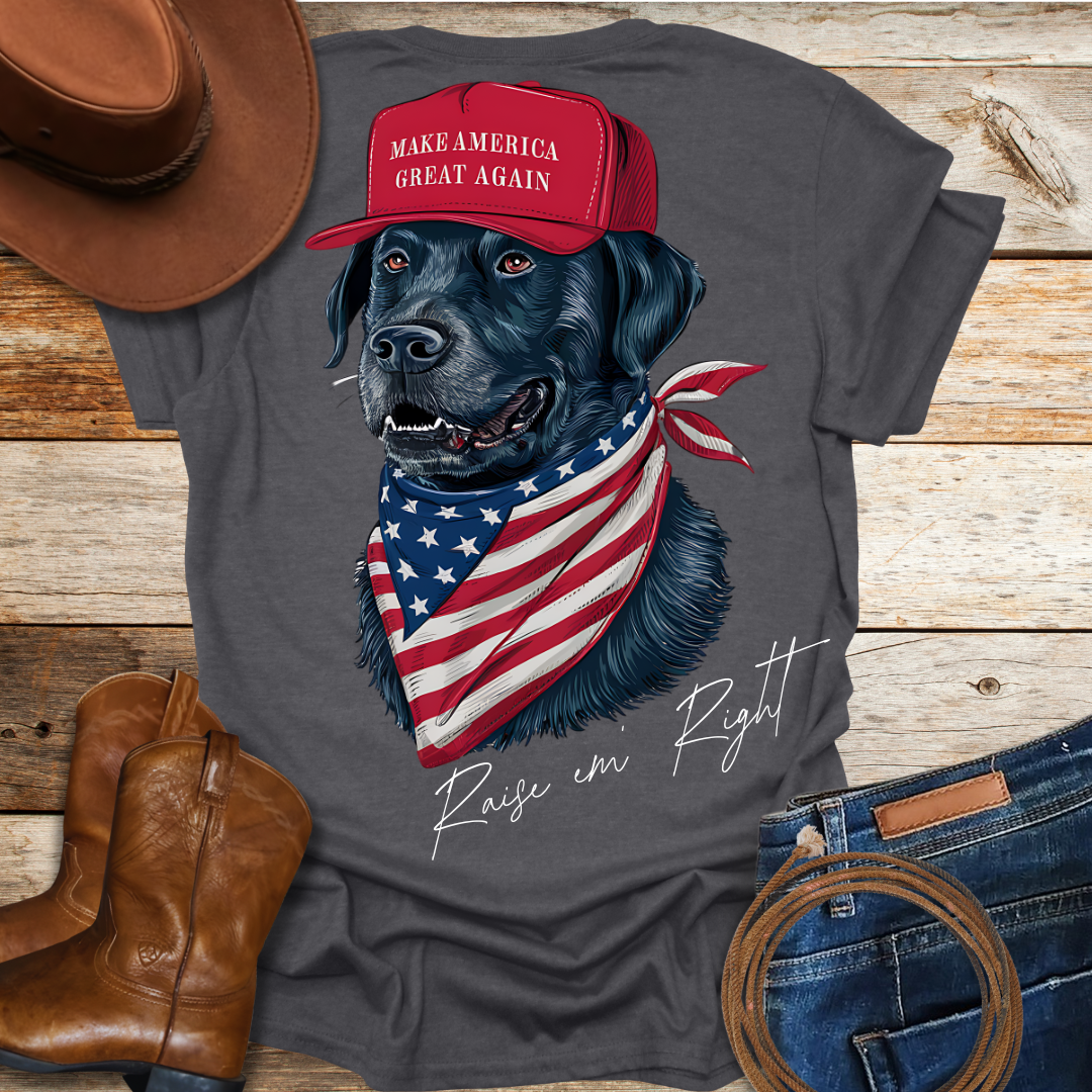 MAGA Black Lab T-Shirt