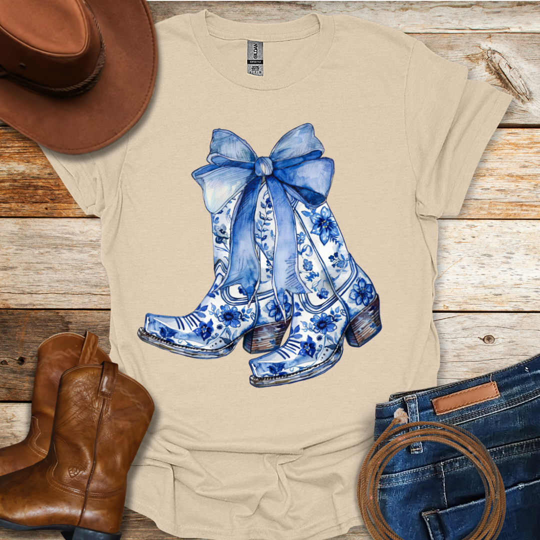 Blue Boots T-Shirt