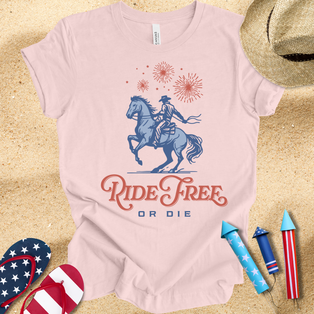 Ride Free T-Shirt ( Blue Ver. )