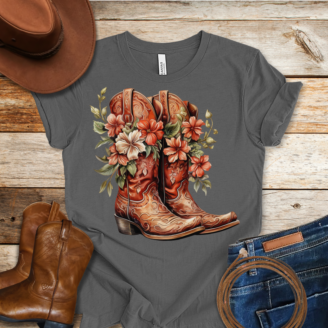 Worn Begonia Boots T-Shirt