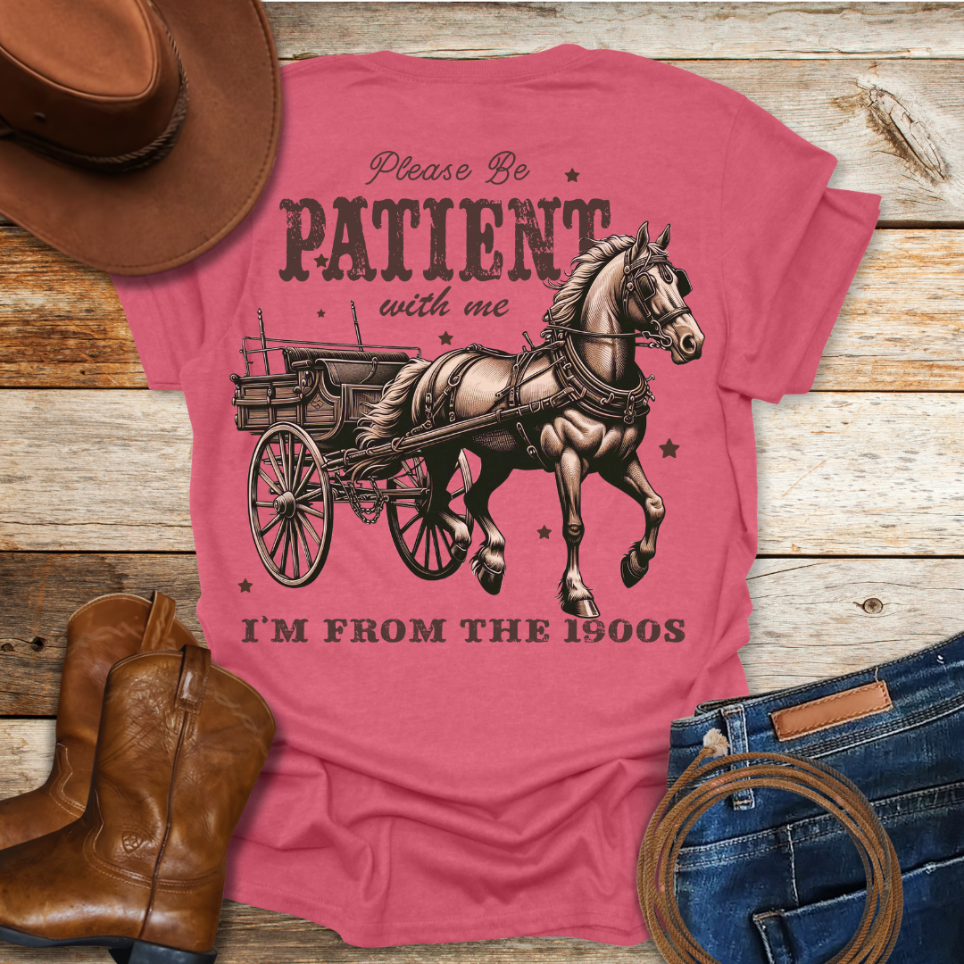 Patient With Me T-Shirt (Back Print)
