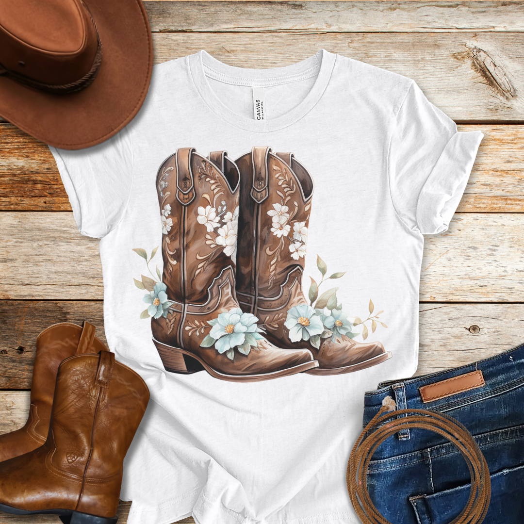 Anemone Boots T-Shirt