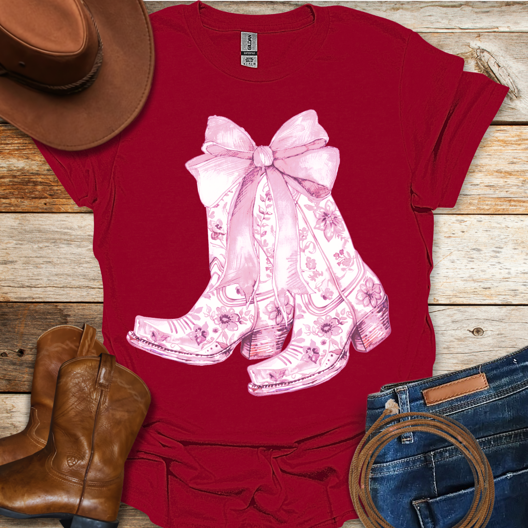 Pink Boots T-Shirt