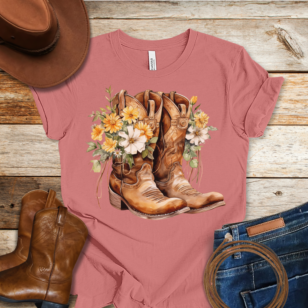 Begonia Boots T-Shirt